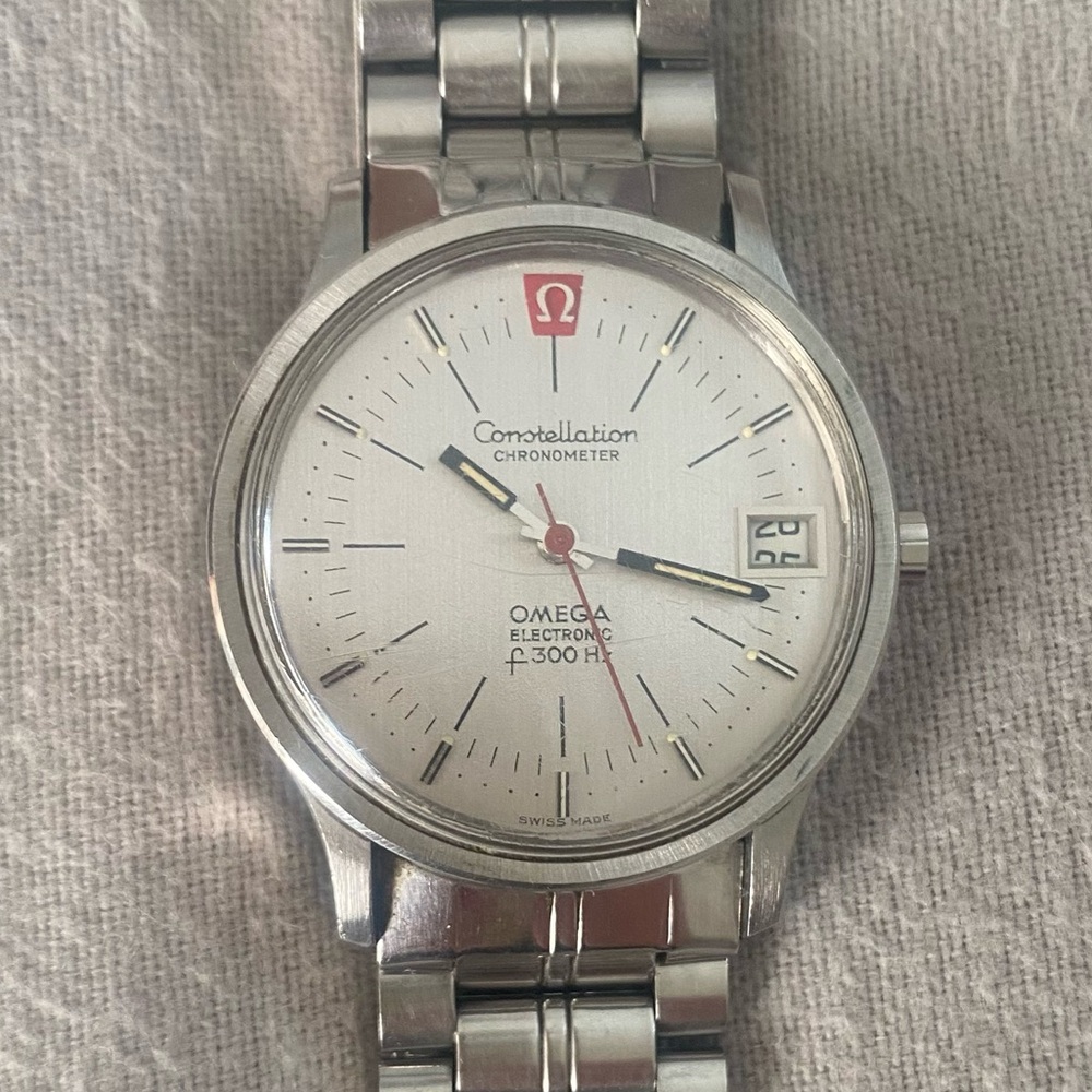 Working Vintage Omega Constellation Chronometer F300 Men’s Watch